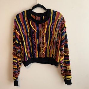 Coogi Inspired Cropped Sweater by Forever 21